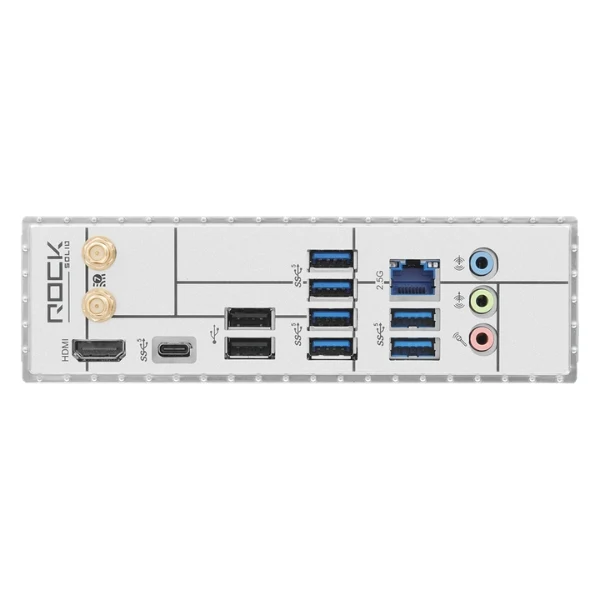 Tarjeta Madre ASRock B860 Rock WiFi - ATX - Socket LGA1851 - DDR5 - PCIe 5.0 - 3x M.2 - WiFi 7 - HDMI