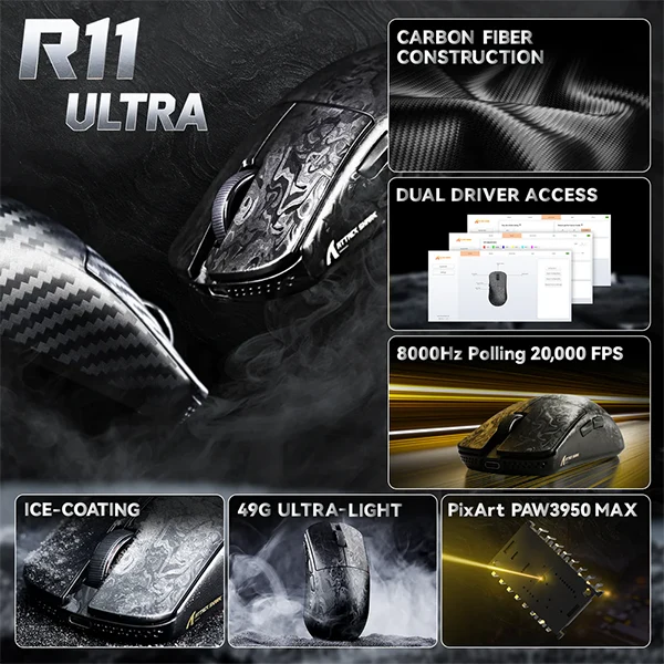 ATTACK SHARK R11 ULTRA (Ink Blade)
