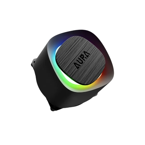 Enfriador Líquido Gamdias AURA GL360 V2 ARGB - 360 mm - TDP 250W - LGA1700 - AM5 - RGB - Negro