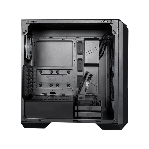 Case Cooler Master Gaming HAF500 Mid Tower - USB 3.2 Tipo C - 2xFan 200mm ARGB + 2xFan 120mm ARGB - Frontal Malla - Negro