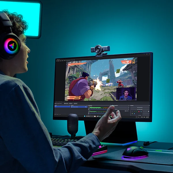 Razer Kiyo V2 X Noir