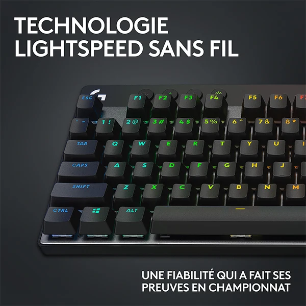Logitech G Pro X Lightspeed TKL (Noir)