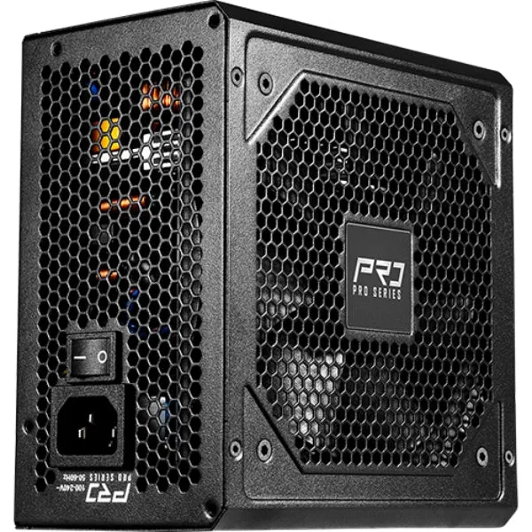 Fuente de Poder ASRock Gaming Pro 850W - ATX 3.1 - 80 Plus Bronze - PCIe 5.1 - 12V-2x6 - Negro - PRO-850B