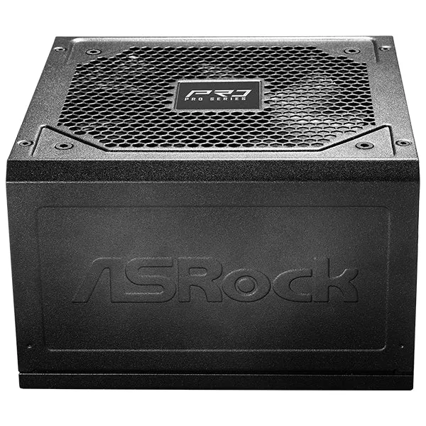 Fuente de Poder ASRock Gaming Pro 850W - ATX 3.1 - 80 Plus Bronze - PCIe 5.1 - 12V-2x6 - Negro - PRO-850B