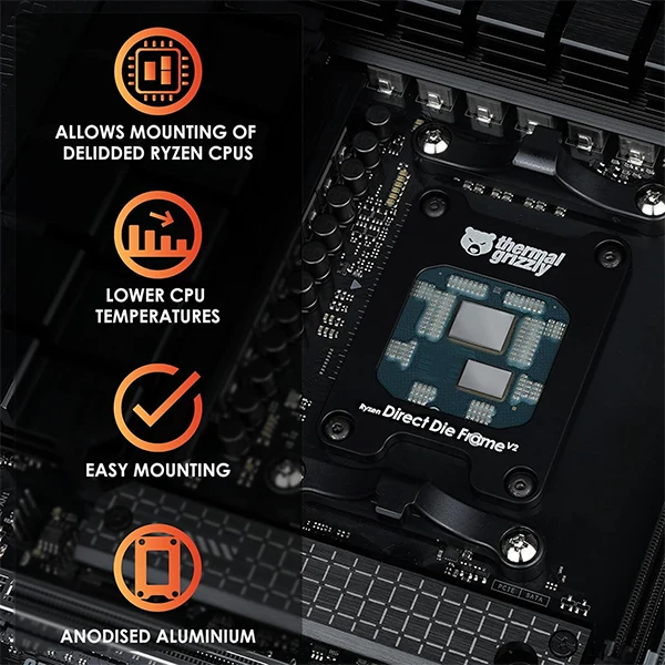 Thermal Grizzly Ryzen 7000 Direct Die Frame V2