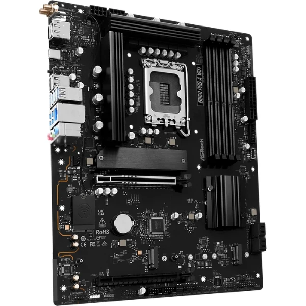Tarjeta Madre ASRock B860 Pro-A WiFi - ATX - LGA1851 - DDR5 - WiFi 6E - Bluetooth 5.3