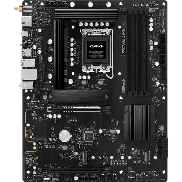 Tarjeta Madre ASRock B860 Pro-A WiFi - ATX - LGA1851 - DDR5 - WiFi 6E - Bluetooth 5.3