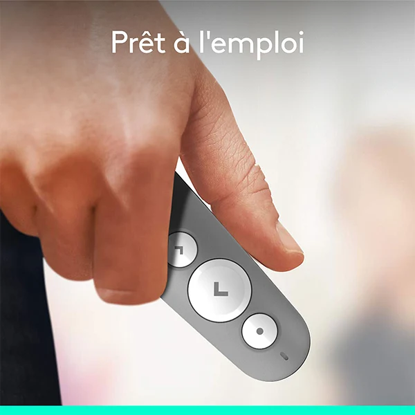 Logitech R500s Laser Presentation Remote Gris