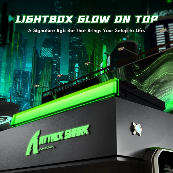 ATTACK SHARK R85 HE Rapid Trigger Magnetic Switch (Fluorescent Green)
