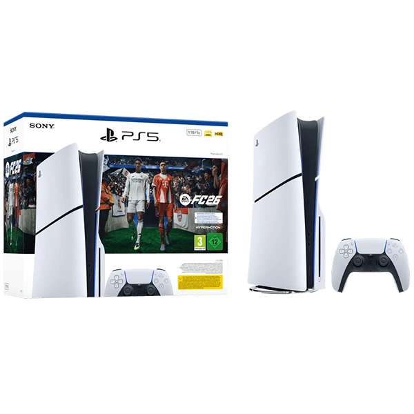 Sony PS5 Playstation 5 Slim 1TB SSD + EA SPORTS FC26