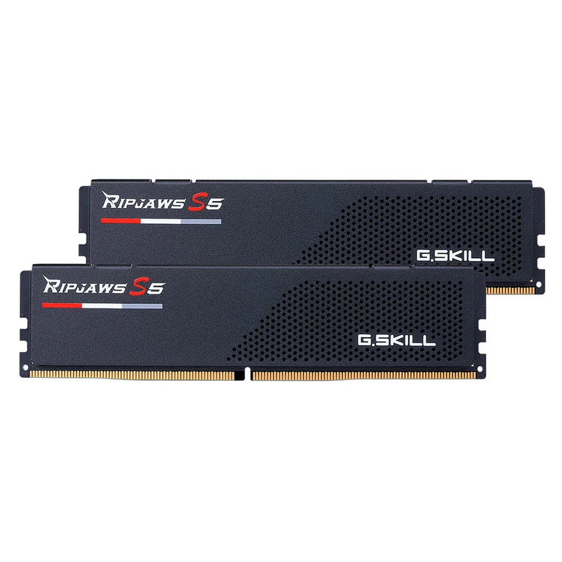 G.Skill RipJaws S5 Low Profile 32Go (2 x 16Go) DDR5 5200 MHz CL36 Noir