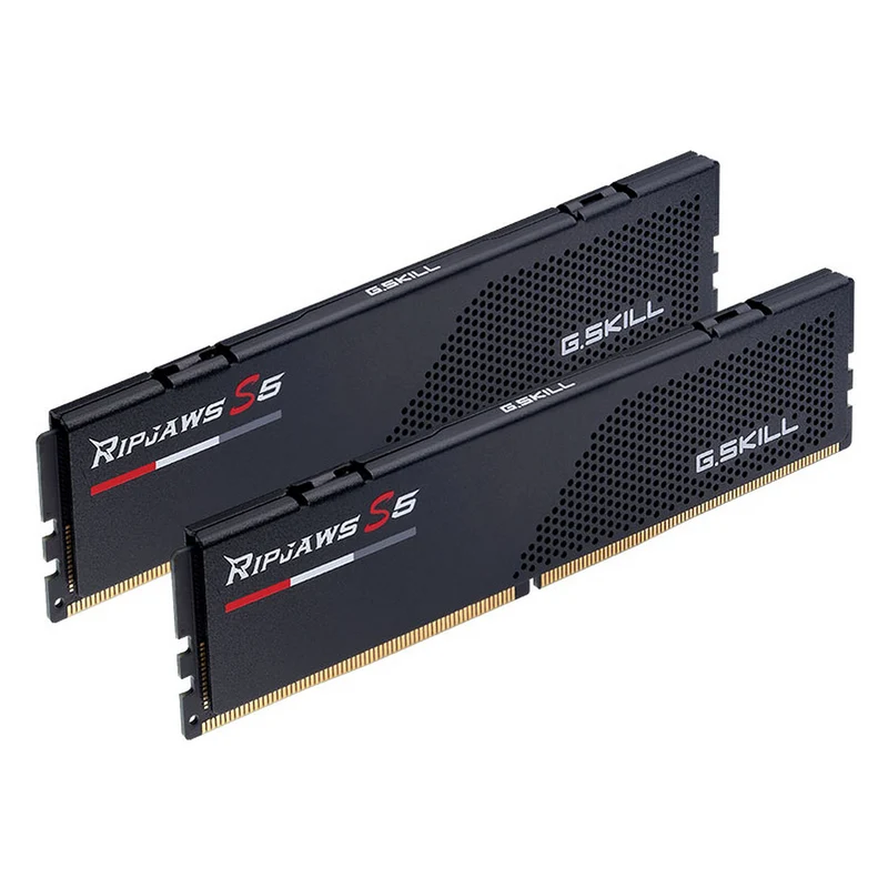 G.Skill RipJaws S5 Low Profile 32Go (2 x 16Go) DDR5 5200 MHz CL36 Noir