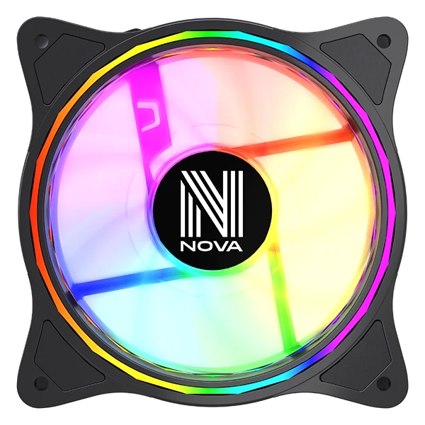 NOVA BLAZEFLOW ARGB 3 Pack Noir