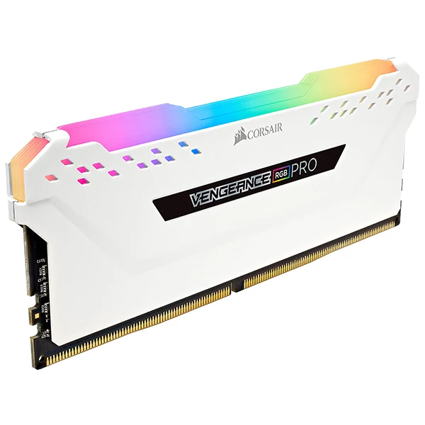 Corsair Vengeance RGB PRO 8Go DDR4 3200MHz Blanc Tray