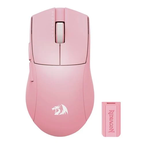 Mouse Redragon M916 Pro Inalámbrico Gaming Rosa