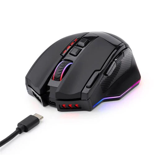Mouse Redragon Sniper Pro M801P Inalámbrico/Cableado Gaming Negro