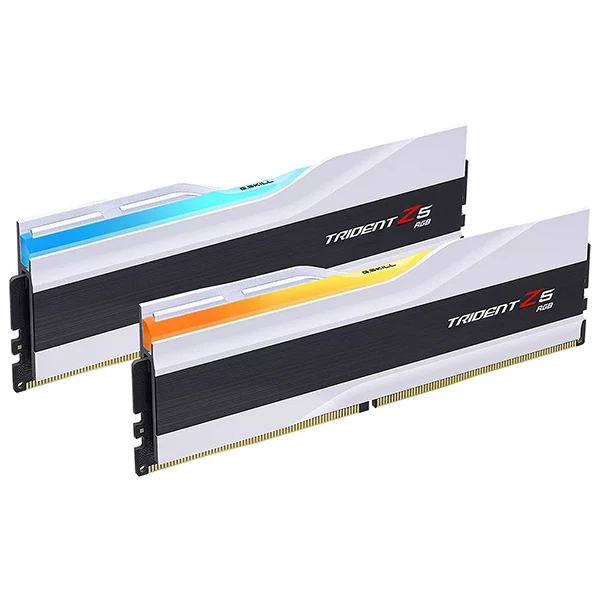 G.Skill Trident Z5 RGB Series 64Go (2x32Go) DDR5 6000 MHz CL30 White