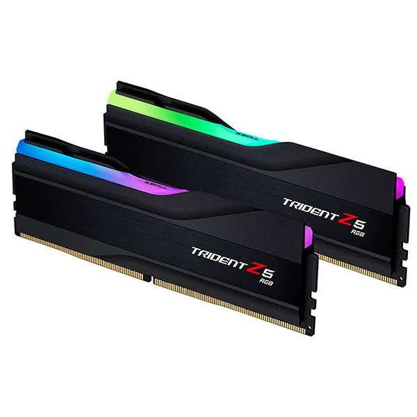 G.Skill Trident Z5 RGB Series 64Go (2x32Go) DDR5 6000 MHz CL36 Black