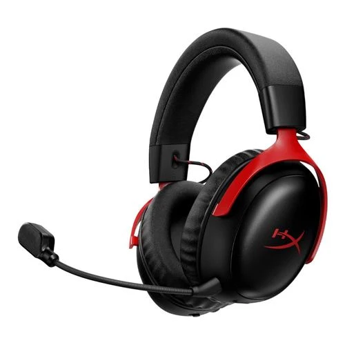 Audífonos HyperX Cloud III S Inalámbrico Gaming Negro/Rojo