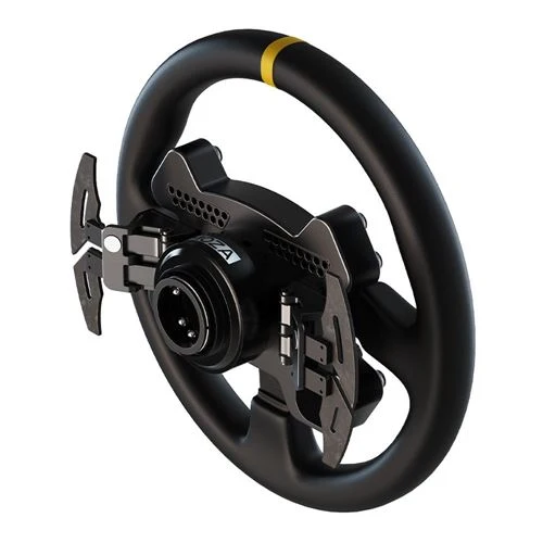 Aro de Volante Moza RS V2 con Carbono Forjado y Cuero PC