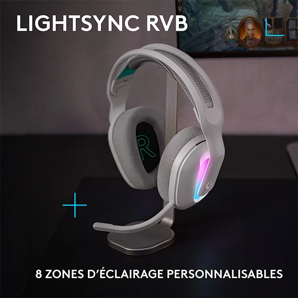 Logitech G G522 Lightspeed Blanc