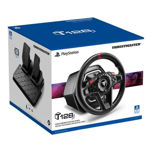 Volante de Simulacion Thrustmaster T128 PS5 PS4 PC (Force Feedback)
