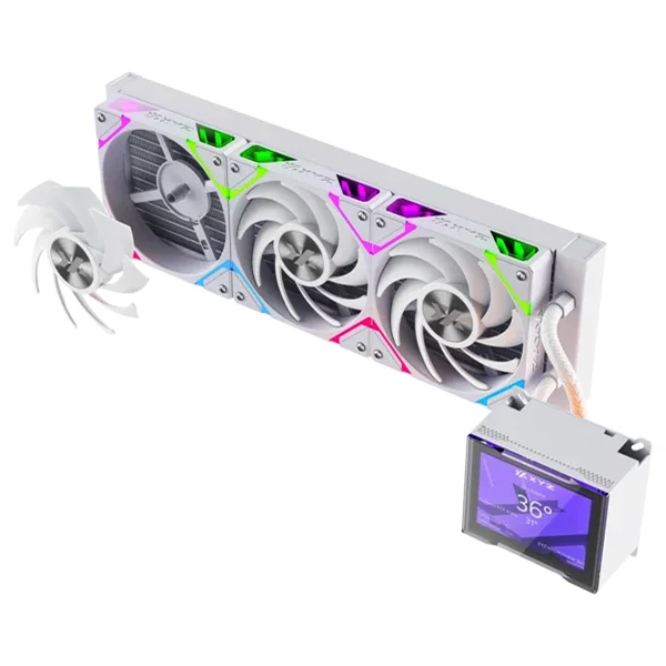 XYZ HYDROVIEW 360 AIO RGB Blanc