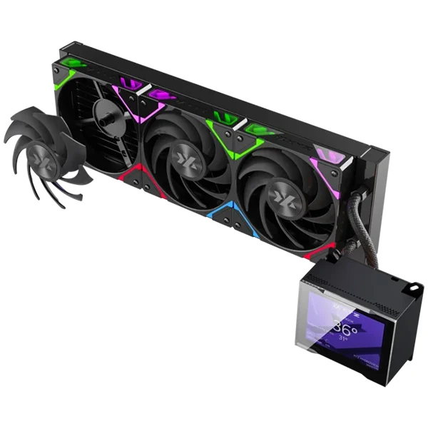 XYZ HYDROVIEW 360 AIO RGB Noir