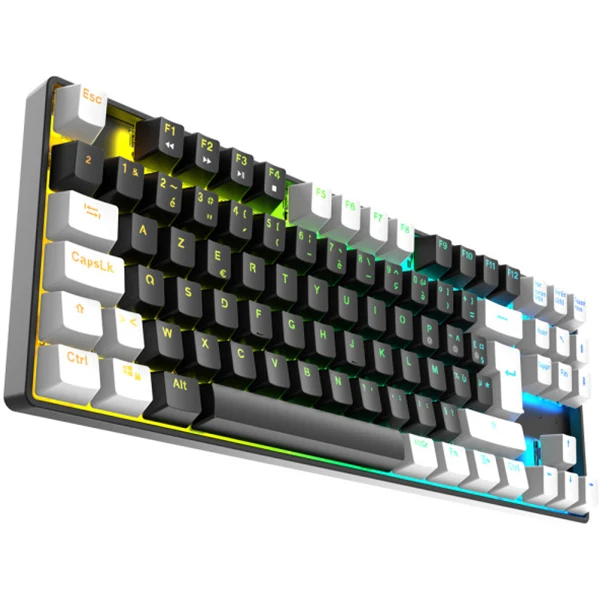 XTRMLAB Vortex TKL Black/White (Red Switch)