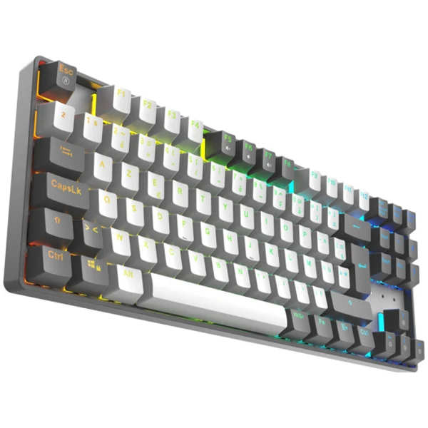 XTRMLAB Vortex TKL White/Dark Grey (Red Switch)