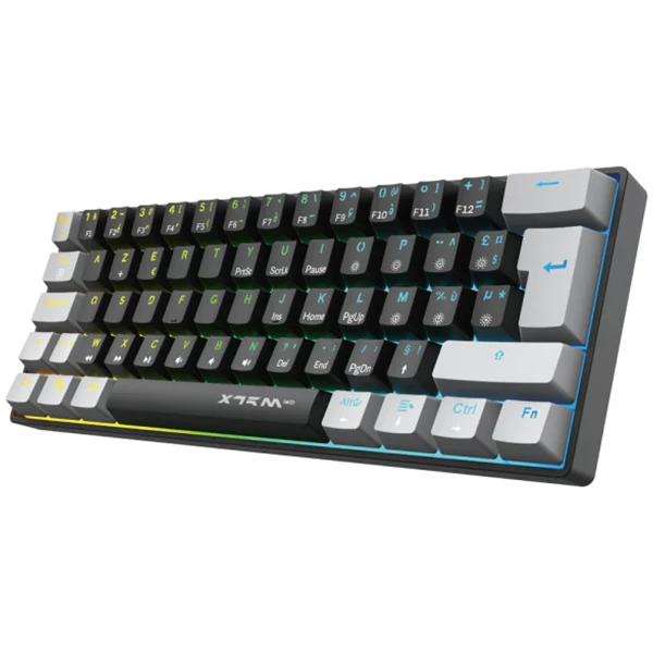 XTRMLAB Vortex Mini Black/Light Grey (Red Switch)