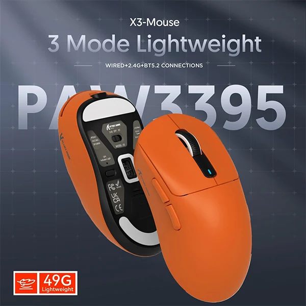 ATTACK SHARK X3 (Orange)