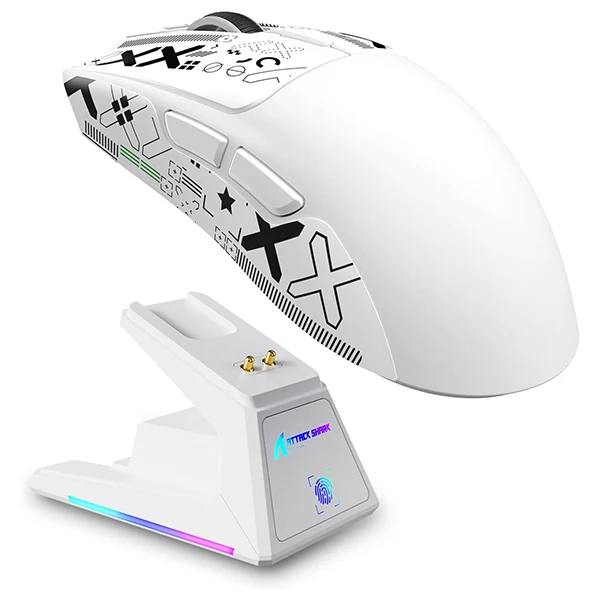 ATTACK SHARK X1 (White&Tape)
