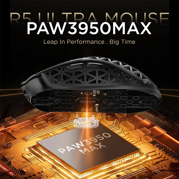 ATTACK SHARK R5 Ultra Black