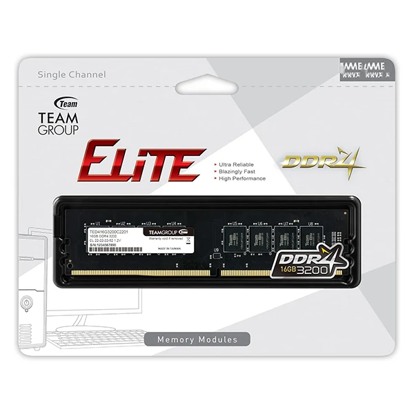 Team Group Elite 16GB DDR4 3200MHz CL22