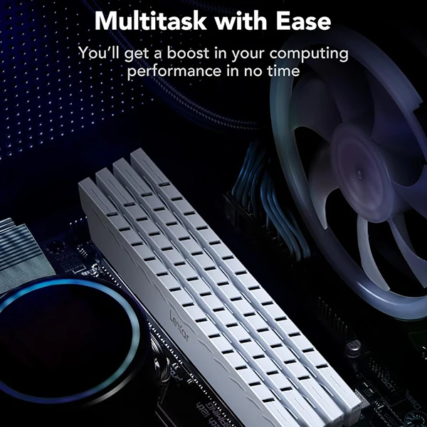 Lexar Thor 32Go (2x16Go) DDR4 3600Mhz CL18 Blanc