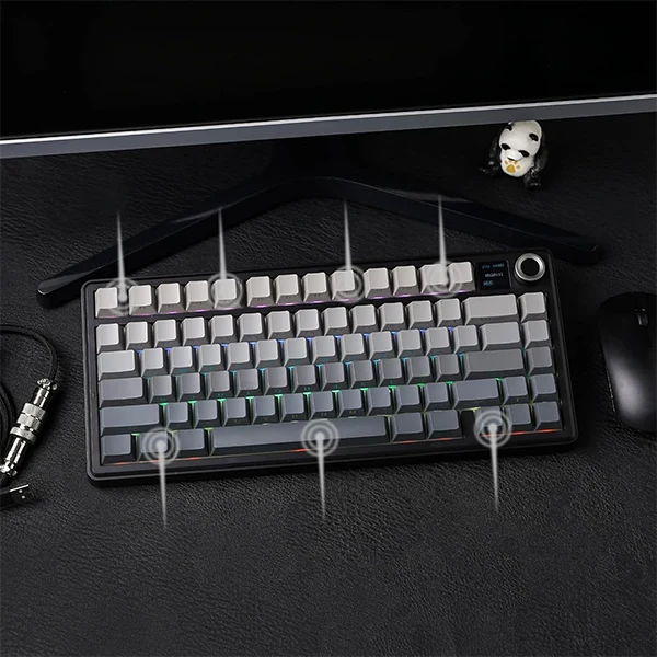 AULA F75 MAX Gradient Gray (Reaper Switch)