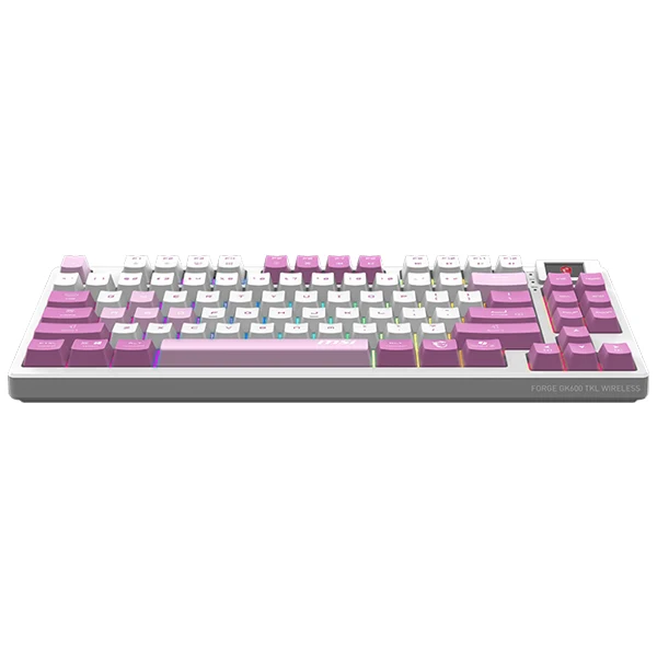 MSI FORGE GK600 TKL Wireless Violet FR
