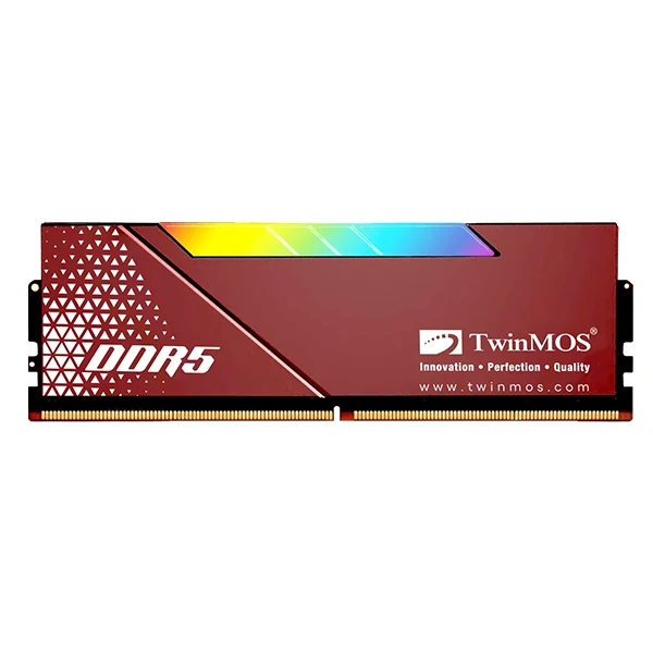 TwinMOS VOLTX RGB 32GB (2x16GB) DDR5 6000 MHz CL36 avec Heatsink