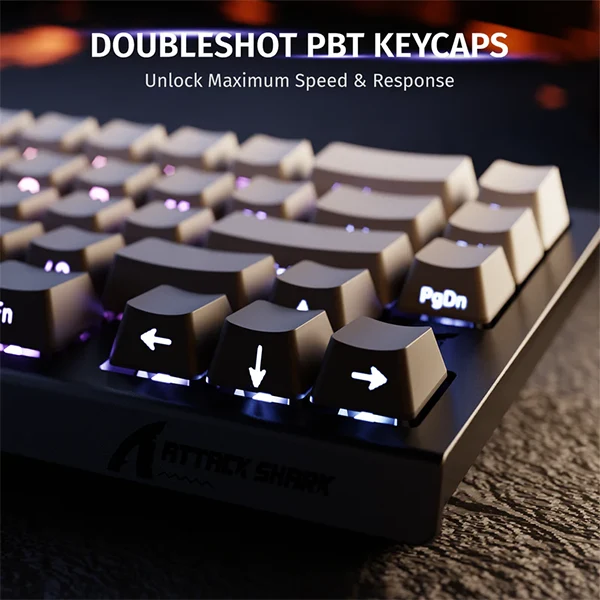 ATTACK SHARK X68 Pro HE Moon Night (Magnetic Switch)