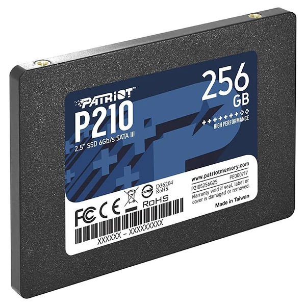 Patriot P210 256GB SSD SATA III 2.5"
