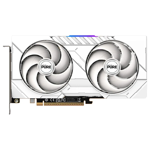Sapphire PURE AMD Radeon RX 9060 XT OC 16GB (Blanc)