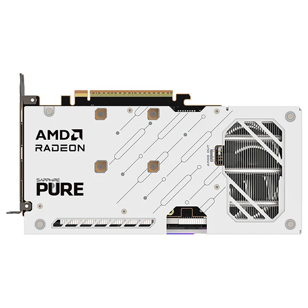 Sapphire PURE AMD Radeon RX 9060 XT OC 16GB (Blanc)