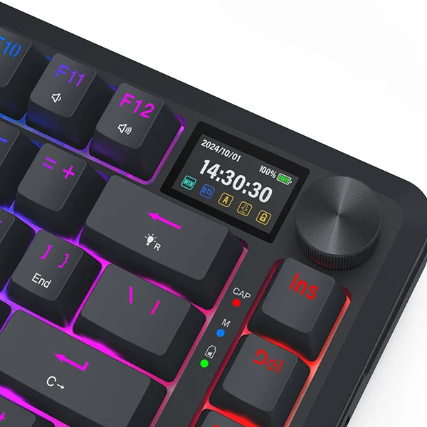Redragon K708 Pro LCD Wireless (Black)