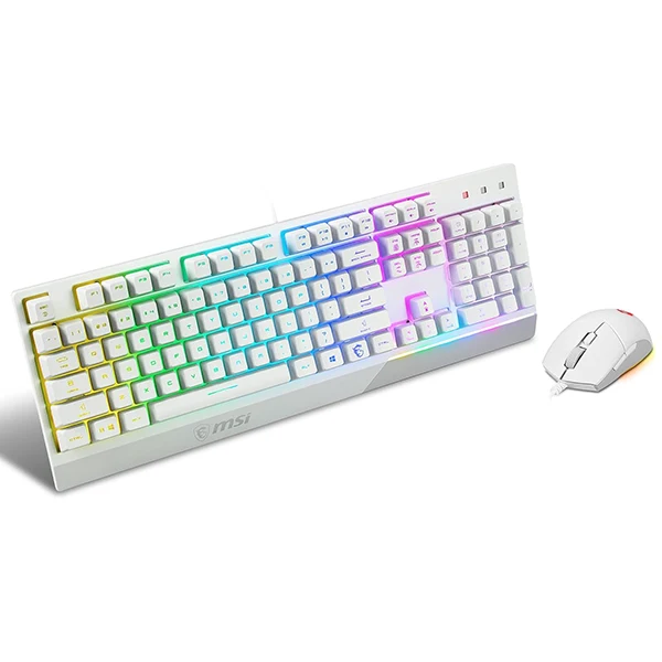 MSI Vigor GK30 + Clutch GM11 (Blanc)