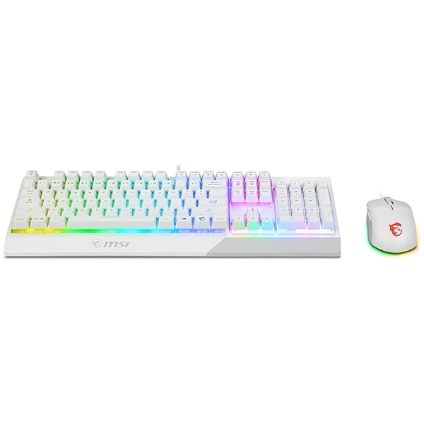 MSI Vigor GK30 + Clutch GM11 (Blanc)