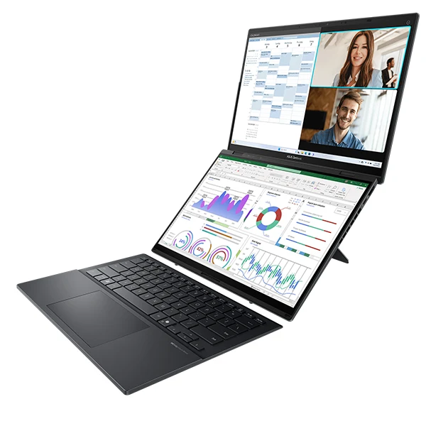 ASUS ZENBOOK DUO UX8406MA-QL357X Intel Ultra 7-155H/32Go DDR5/1TB SSD/14" OLED