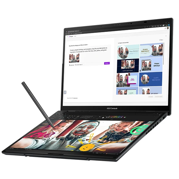 ASUS ZENBOOK DUO UX8406MA-QL357X Intel Ultra 7-155H/32Go DDR5/1TB SSD/14" OLED