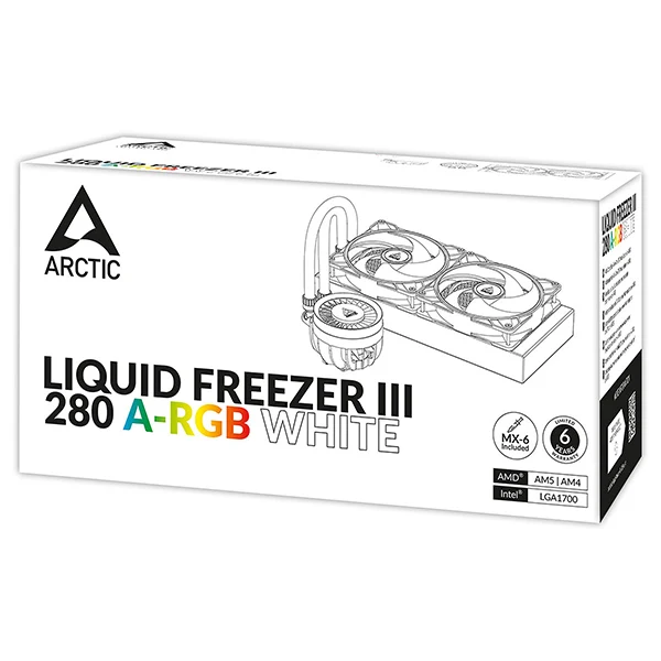 Arctic Liquid Freezer III 280 A-RGB (Blanc)