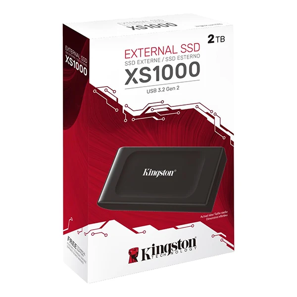 Kingston XS1000 USB 3.2 2TB Black